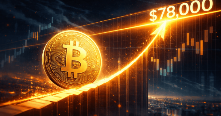 Bitcoin Bulls Eye $78,000, But Glassnode Urges Caution