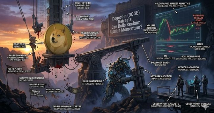 Dogecoin (DOGE) Retreats, Can Bulls Reclaim Upside Momentum?