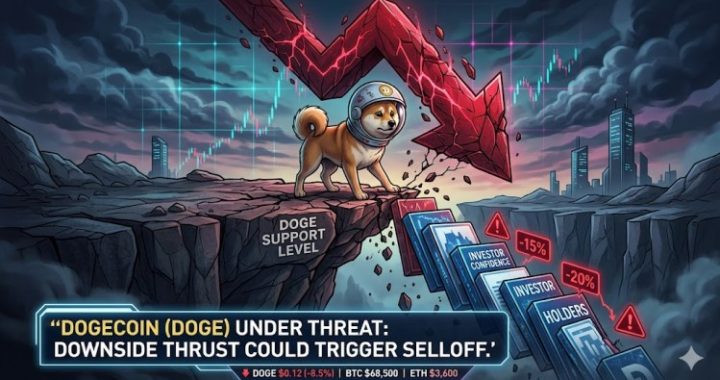 Dogecoin (DOGE) Under Threat, Downside Thrust Could Trigger Selloff