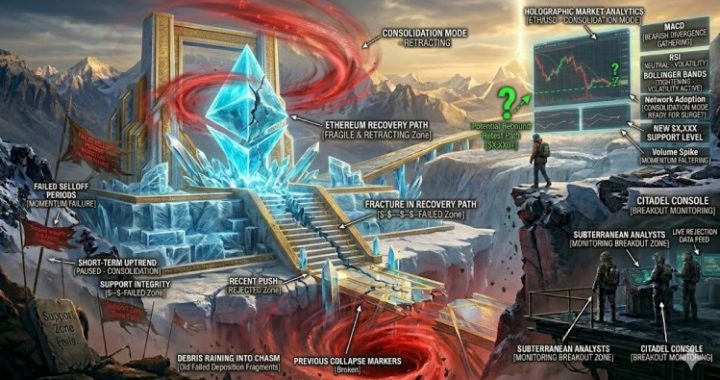 Ethereum Price Struggles To Gain Pace, Recovery Remains Fragile