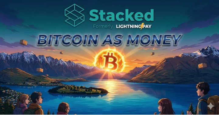 Stacked (formerly Lightning Pay) launches self-custodial Lightning wallet as New Zealand’s last major non-custodial Bitcoin exchange
