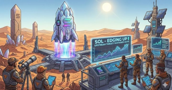 Solana (SOL) Edges Up, Traders Watch For Sustained Upside Move