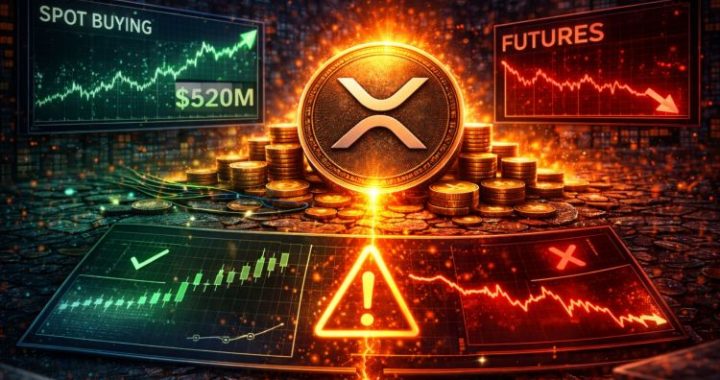 XRP Spot Buying Hits $520M While Futures Stay Negative. Here Is the Signal To Watch For A Real Move