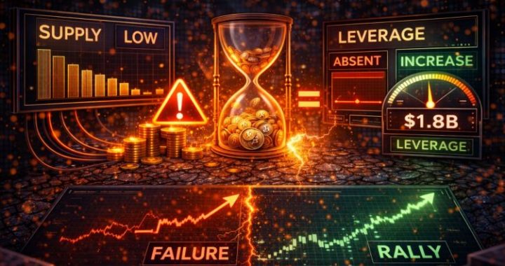 XRP Supply Is Thinning and Leverage Is Absent. Learn What Happens When One Of Those Changes