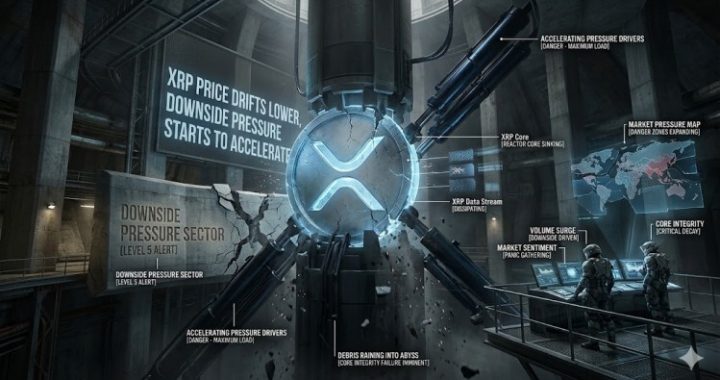 XRP Price Drifts Lower, Downside Pressure Starts to Accelerate
