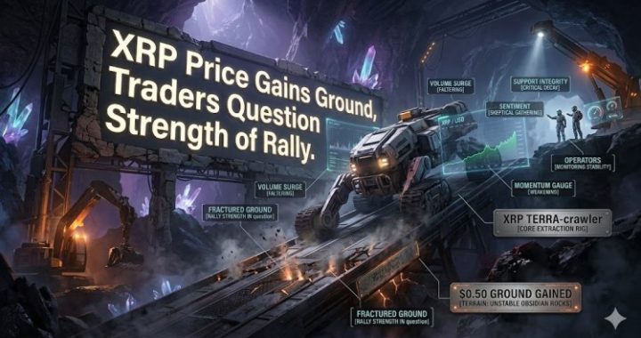 XRP Price Gains Ground, Traders Question Strength of Rally