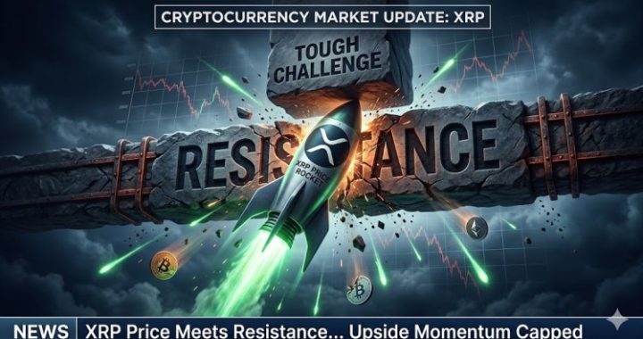 XRP Price Meets Resistance, Tough Challenge Caps Upside Momentum