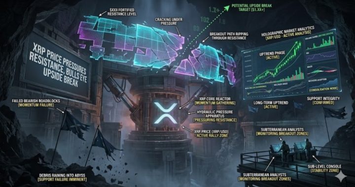 XRP Price Pressures Resistance, Bulls Eye Upside Break