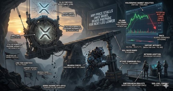 XRP Price Stalls Once More, Bears Prepare for Next Leg Lower