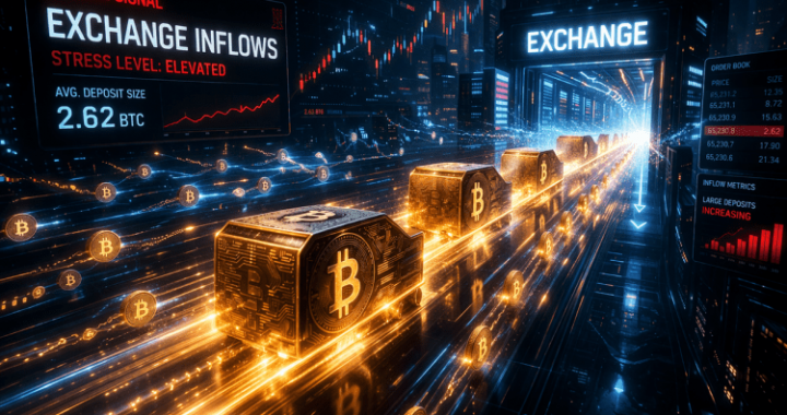 Bitcoin Exchange Inflows Flash Rare Signal As Large Deposits Return