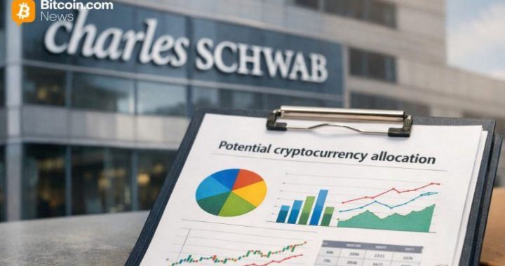 Charles Schwab Identifies 2 Crypto Allocation Approaches Driving Bitcoin Weights as High as 22.4%