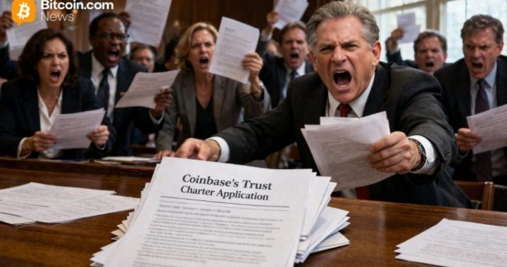 US Banking Group Slams Coinbase Conditional Trust Approval, Citing Risks in Crypto Banking Expansion