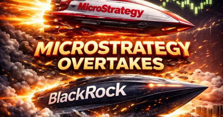 Strategy Overtakes BlackRock’s Bitcoin Holdings, But Is Saylor Done Buying?