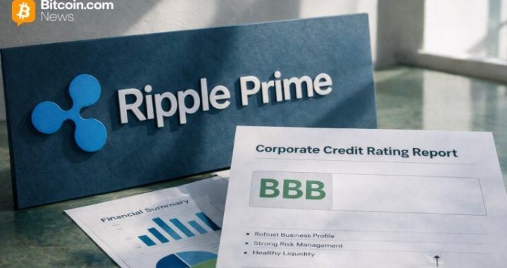 Ripple Prime Secures Investment-Grade Credit Rating Backed by $39B Assets