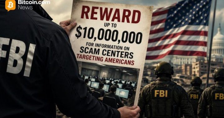 US Offers $10M Reward as DOJ Restrains Over $700M in Crypto From Scam Centers Targeting Americans