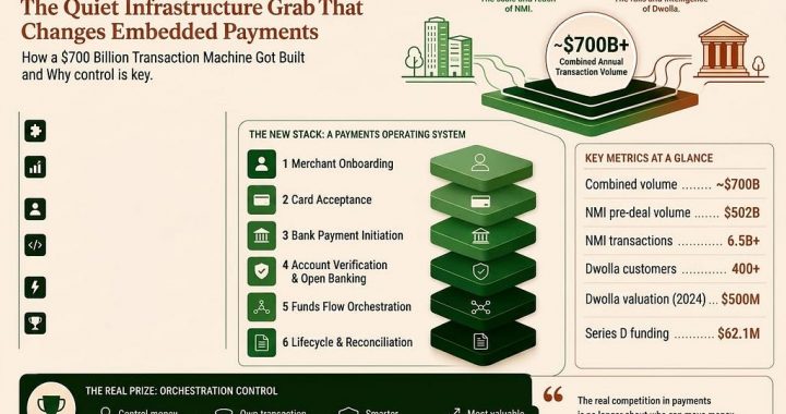 NMI Acquires Dwolla: The Quiet Infrastructure Grab That Changes Embedded Payments