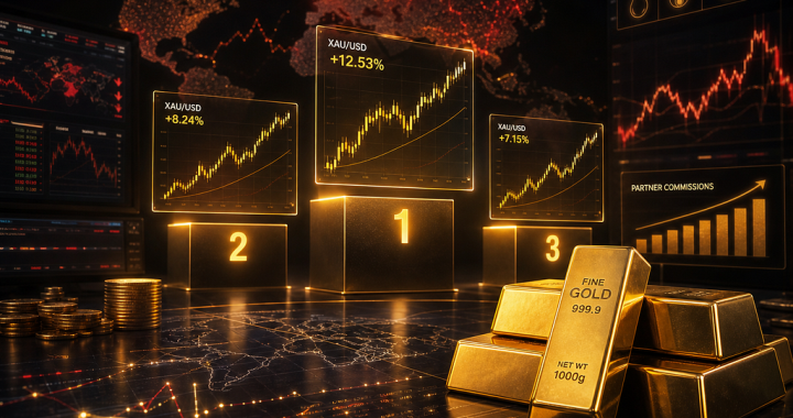 NordFX April Rankings: Gold Takes the Lead