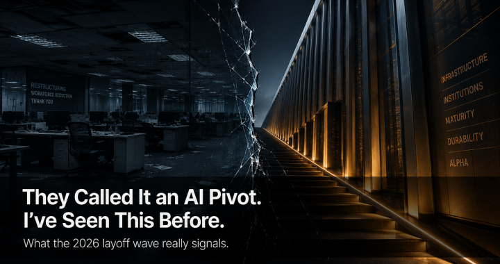 They Called It an AI Pivot. I’ve Seen This Before, And It’s Something Else.