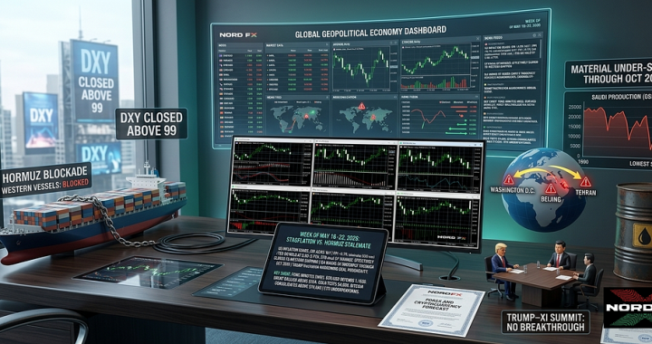 NordFX Forex and Cryptocurrency Forecast for May 18–22, 2026