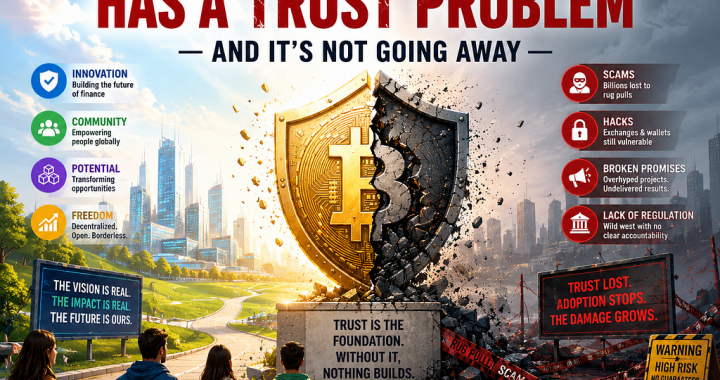 The Crypto Industry Has a Trust Problem And It’s Not Going Away