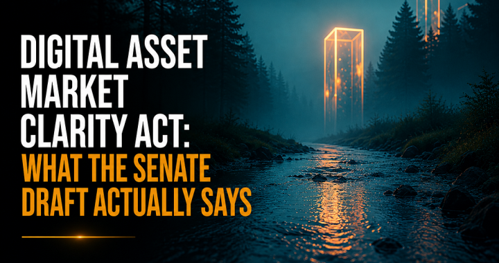 The Senate Just Drew a Map for Crypto. Here’s What It Actually Says.
