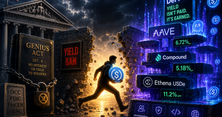 The Stablecoin Yield Loophole War: How DeFi Protocols Are Becoming the Shadow Banks of 2026