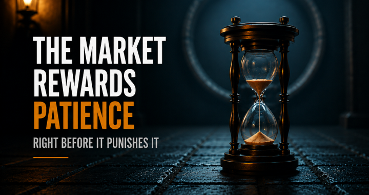 The Market Rewards Patience Right Before It Punishes It