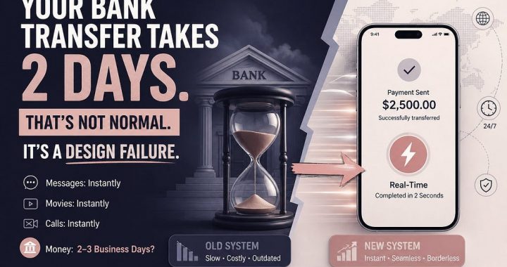 Why Does a Bank Transfer Still Take Two Days?