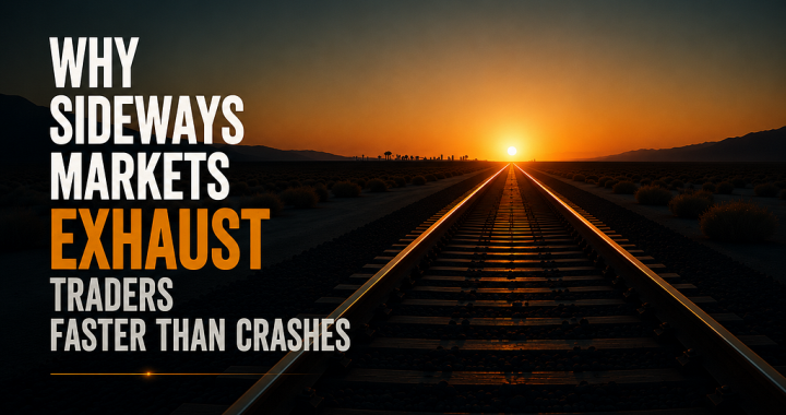 Why Sideways Markets Exhaust Traders Faster Than Crashes