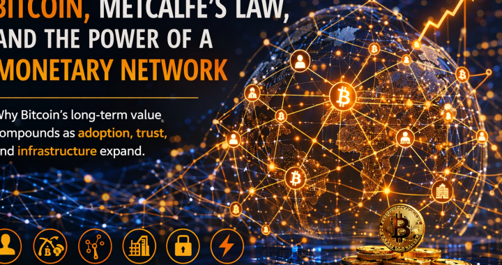 Bitcoin, Metcalfe’s Law, and the Power of a Monetary Network