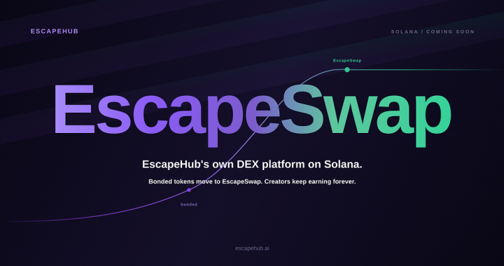 We’re Building EscapeSwap: Our Own Exchange (DEX) So Creators Keep Earning Forever