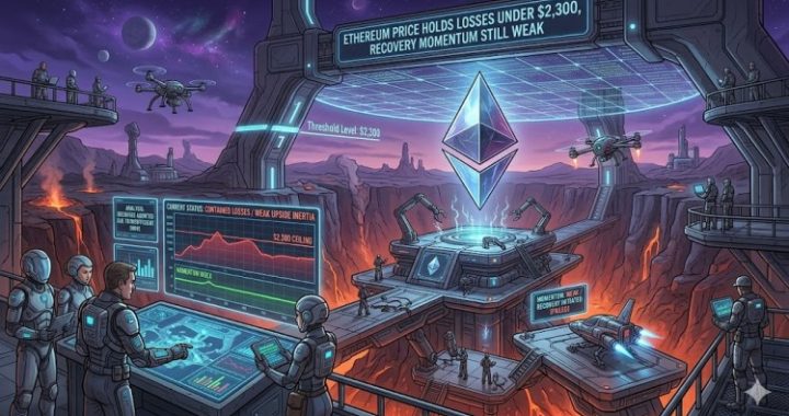Ethereum Price Holds Losses Under $2,300, Recovery Momentum Still Weak