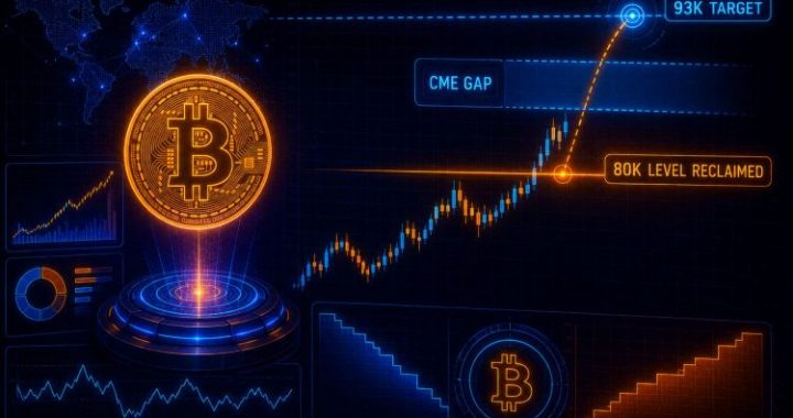 Bitcoin Reclaims $80K, And $93K Comes Into Focus — Discover The CME Gap Setup