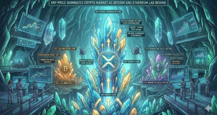 XRP Price Dominates Crypto Market As Bitcoin And Ethereum Lag Behind