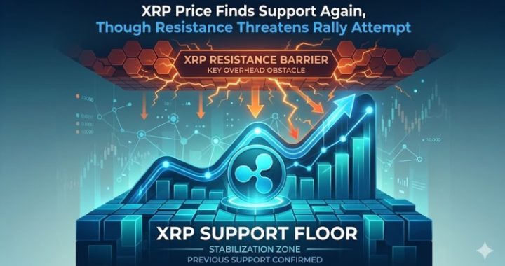 XRP Price Finds Support Again, Though Resistance Threatens Rally Attempt