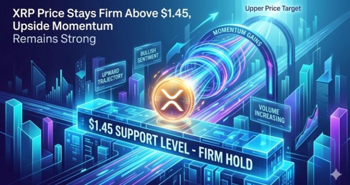 XRP Price Stays Firm Above $1.45, Upside Momentum Remains Strong
