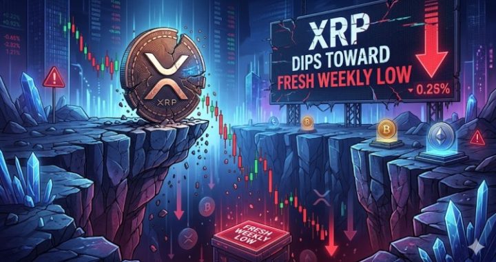 XRP Price Under Pressure Again, Traders Eye Possible Weekly Breakdown