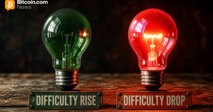 Bitcoin Difficulty Falls 2.3% as Hashrate Slips Below 1 ZH/s and Block Times Slow