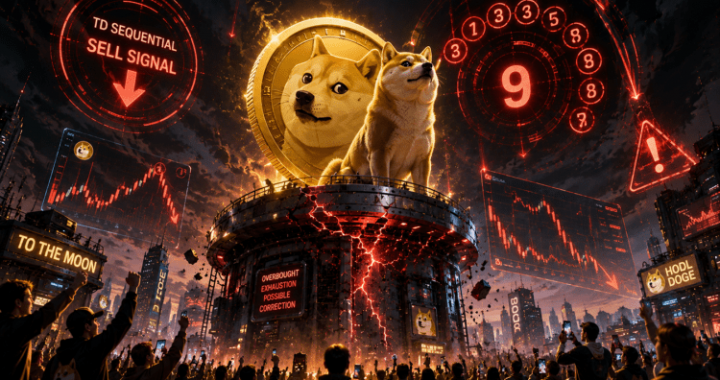 Dogecoin TD Sequential Flashes Sell Signal: Price Correction Ahead?