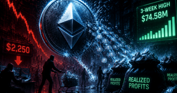 Ethereum Dips To $2,250 As Trader Profit-Taking Hits 3-Week High