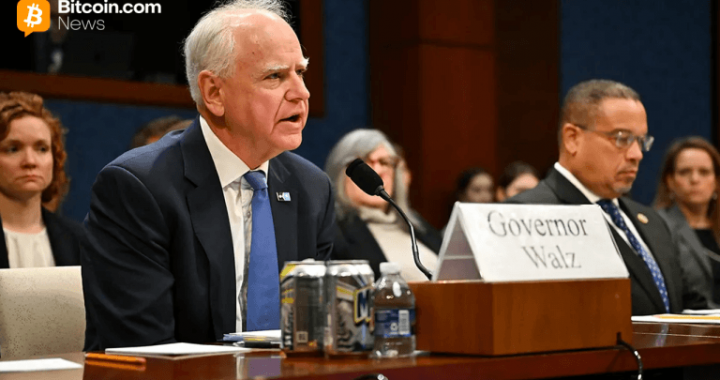 Gov. Walz Signs Bitcoin Custody Bill, Letting Minnesota Banks Hold Crypto Aug. 1