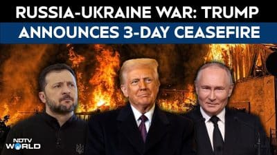 Trump announces three-day ceasefire between Russia and Ukraine with prisoner swap