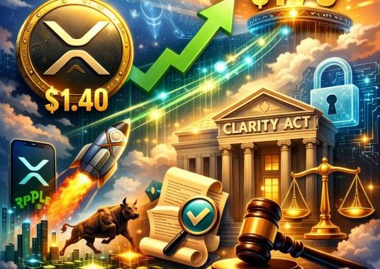 XRP Near $1.40—What Could Spark A Move To $1.70, And How The CLARITY Act Fits In