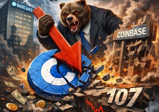 Barclays Turns Bearish On Coinbase Following Q1 Woes, Slashing Price Target To $107