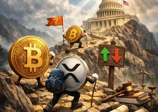 Bitcoin And XRP Climb On CLARITY Act News—But Clear Path To Law Isn’t Done Yet