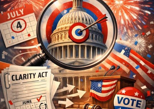 Treasury Secretary Urges CLARITY Act Passage, Saying The US Should Be Home For Crypto