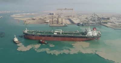 US Marines board Iranian oil tanker in Gulf of Oman as blockade enforcement intensifies