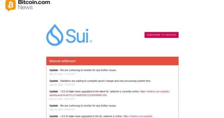 Sui Network Hits Third Transaction Halt in 48-Hour Outage Wave