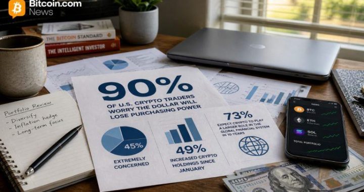 OKX: 90% of US Crypto Traders Surveyed Fear Dollar Purchasing Power Drop