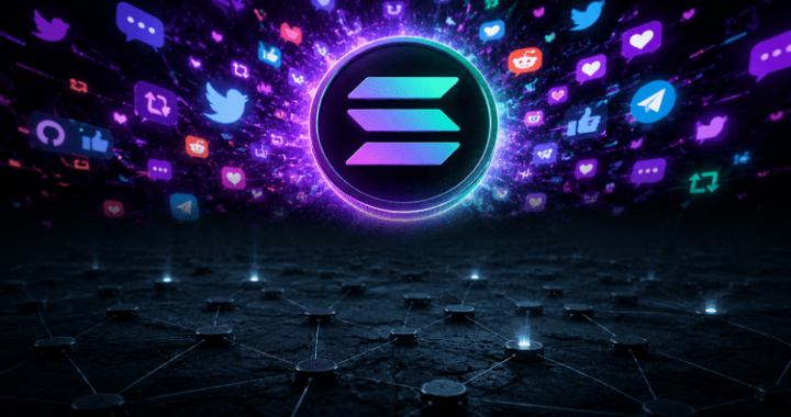 Solana Sees Rising Social Hype, Yet Network Activity Is Falling